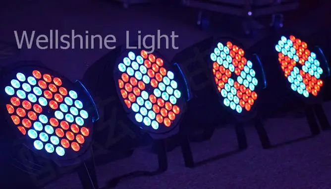 Бесплатная доставка 4 шт./лот Веерообразный свадебвечерние светильник 54*3 Вт 3 в 1