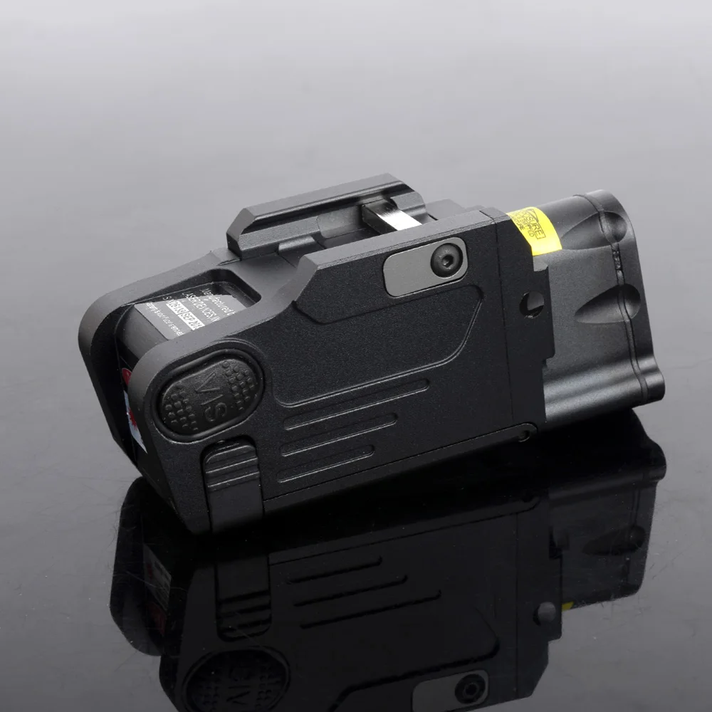 Тактический лазерный фонарик фонарь для оружия комбинированный Красный