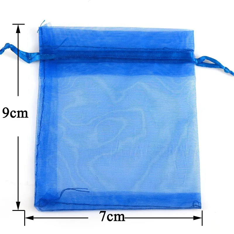 Staraise 50 шт. хозяйственные белые маленькие сумки из органзы для свадебной