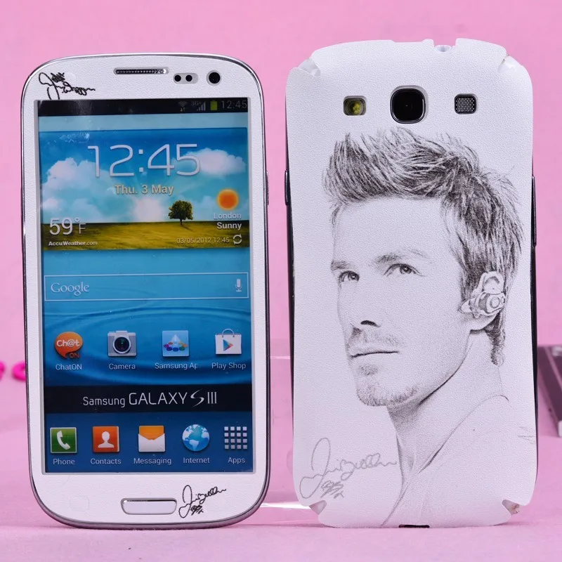 Бекхэм бренды наклейки для Samsung Galaxy S3 протектор экрана I9300 4.8 &quot сотовых мобильных