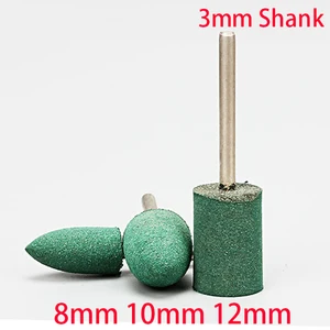 2 шт., резиновые насадки для шлифовальной головки, 3 мм