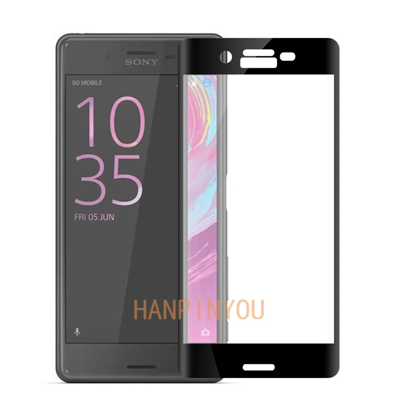 Защитное стекло для Sony Xperia X F5121 / Performance ультратонкое 3D изогнутое полное покрытие 5