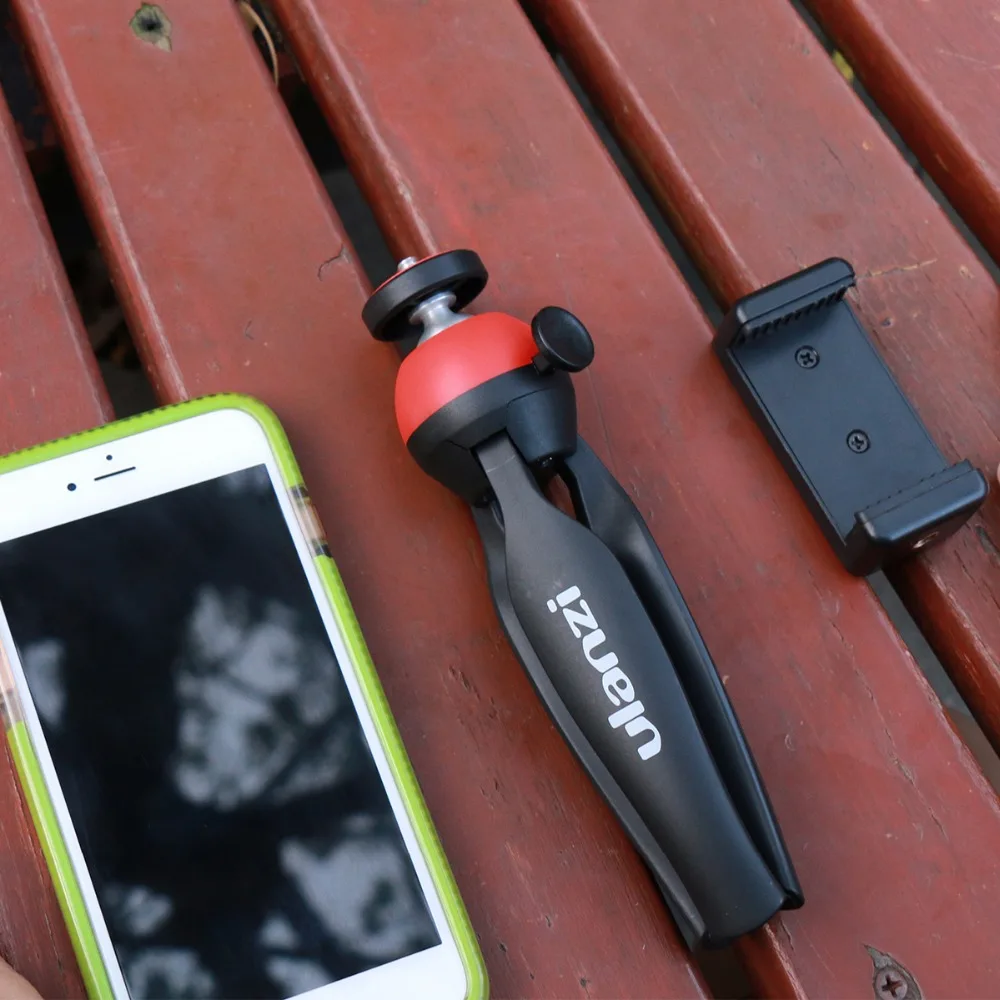 Портативный Настольный мини-штатив с дистанционным управлением Bluetooth для