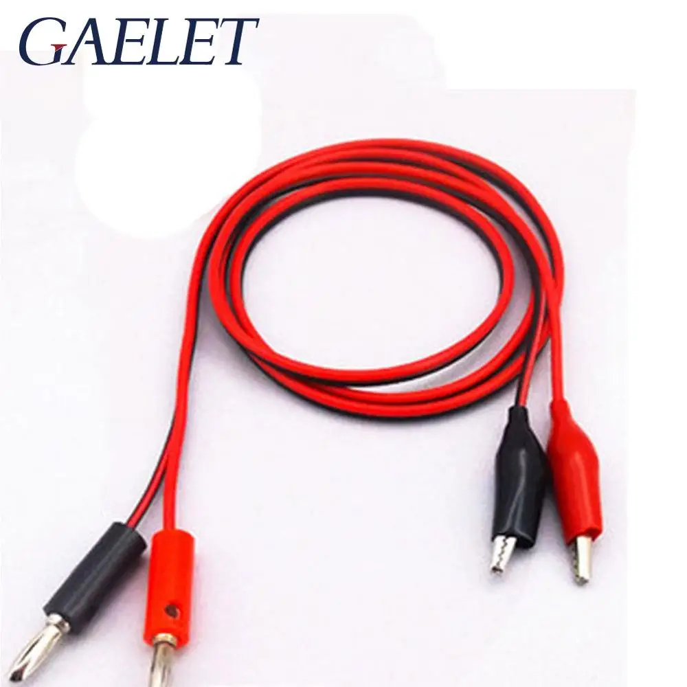 4 мм впрыска банана штекер в кожух медный Электрический зажим крокодил Тестовый