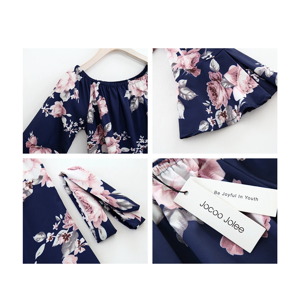 Женское платье с поясом Jocoo Jolee летнее пляжное цветочным принтом открытыми