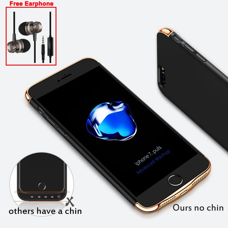 Портативный чехол для телефона с аккумулятором iphone X Funda зарядки аккумулятора 6s 78