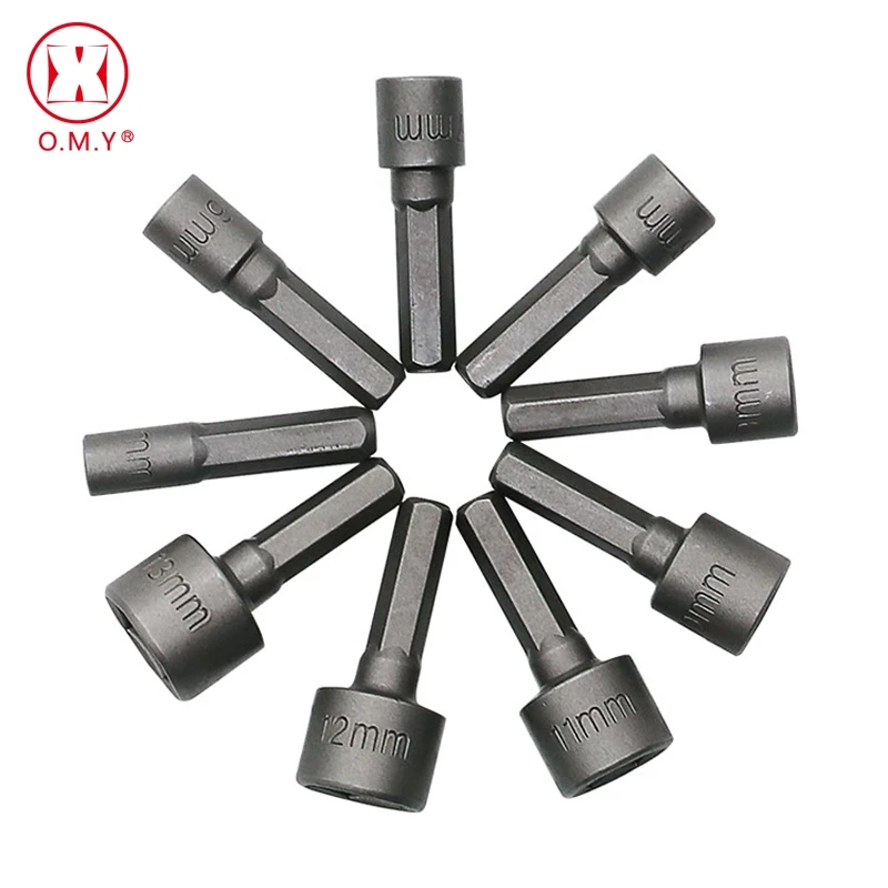9 шт. шестигранная немагнитная муфта Пневматическая отвертка саморезы