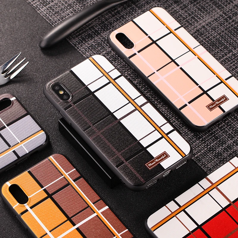 Британский стиль Серия funda TPU чехол для iphone 6 7 8 плюс X телефона хорошее качество