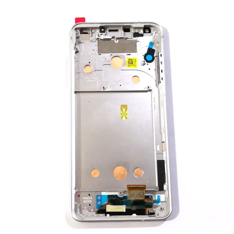 

Для Lg G6 H870 H870DS H872 ЖК-дисплей с сенсорным стеклом дигитайзер Рамка в сборе полный комплект