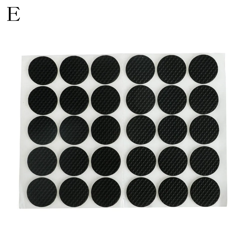 Мат для стола MENGXIANG 12/30/48 штук, утолщенный, с антискользящим покрытием и шумоподавлением для столов и стульев.