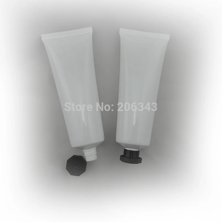 80ml white soft tube or mildy wash butter handcream with black eight angel lid | Красота и здоровье