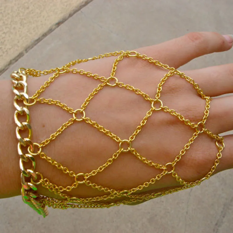 Модная цепочка знаменитостей с кисточками сетчатый Подарочный браслет подвеска