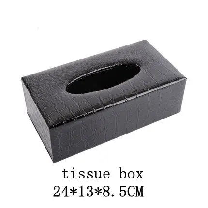 tissue box 3 Черный крокодил бытовой Педальный мусорный бак Модная креативная кухня ванная комната Гостиная мусорные баки офисная бумажная корзина - Цвет: tissue box 3