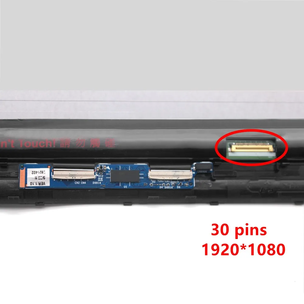 15.6 дюймовый сенсорный дисплей с сенсорным стеклом FHD LCD для HP ENVY 15-as191ms 15-as002la 15-as050sa 15-as050na 15-as012tu 15-as016tu