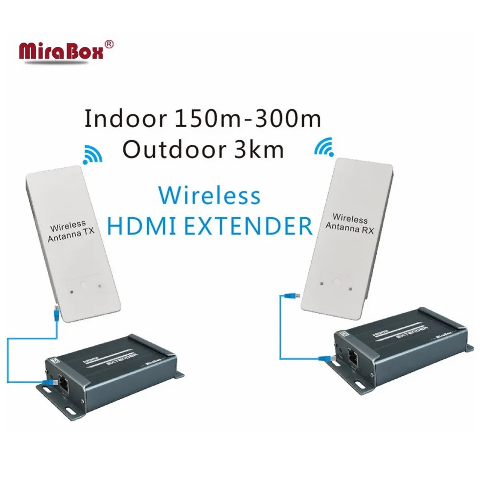 HDMI удлинитель беспроводной HD видео/аудио сигнала Трансмиссия Беспроводной Extender