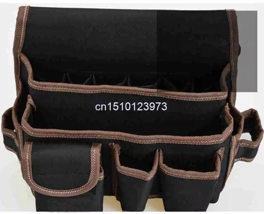 Electrician Hardware Maintenance Canvas Tool Bag Multifunction Belt Repair Pouch Oxford Cloth Waist Waterproof Carpenter Pockets |