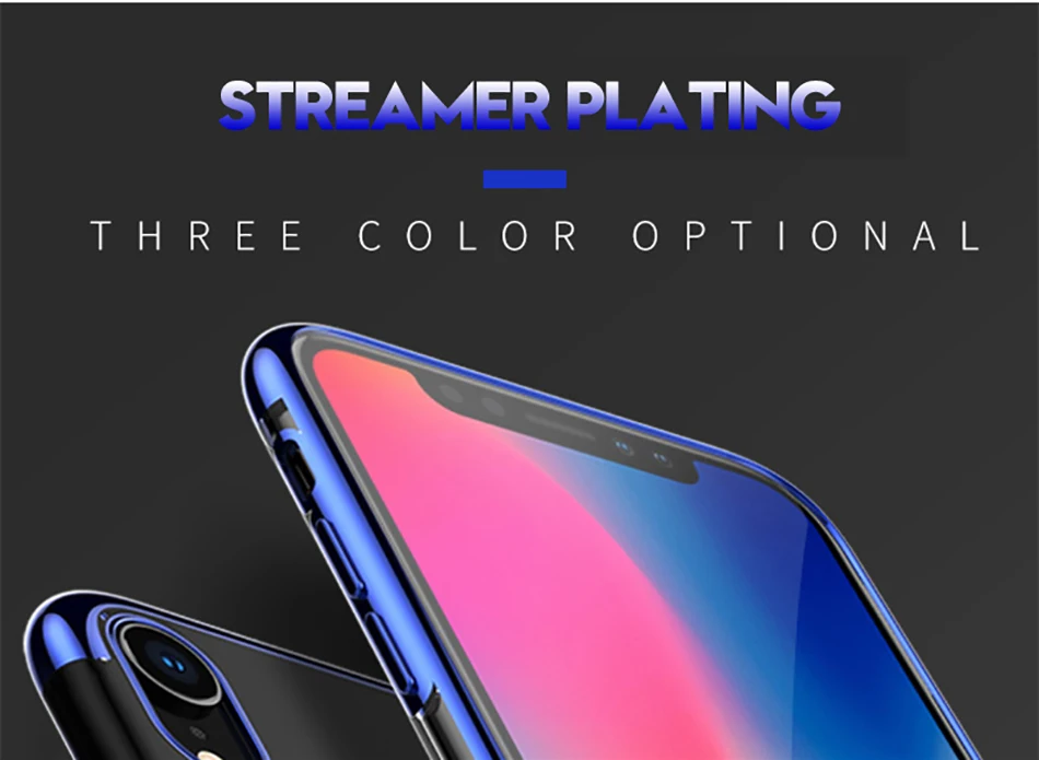 MaxGear силиконовый прозрачный мягкий чехол для телефона для iPhone 7X6 6S 8 XR XS Max роскошный ТПУ чехол Полный Чехол для iPhone 6 6S 7 8 Plus