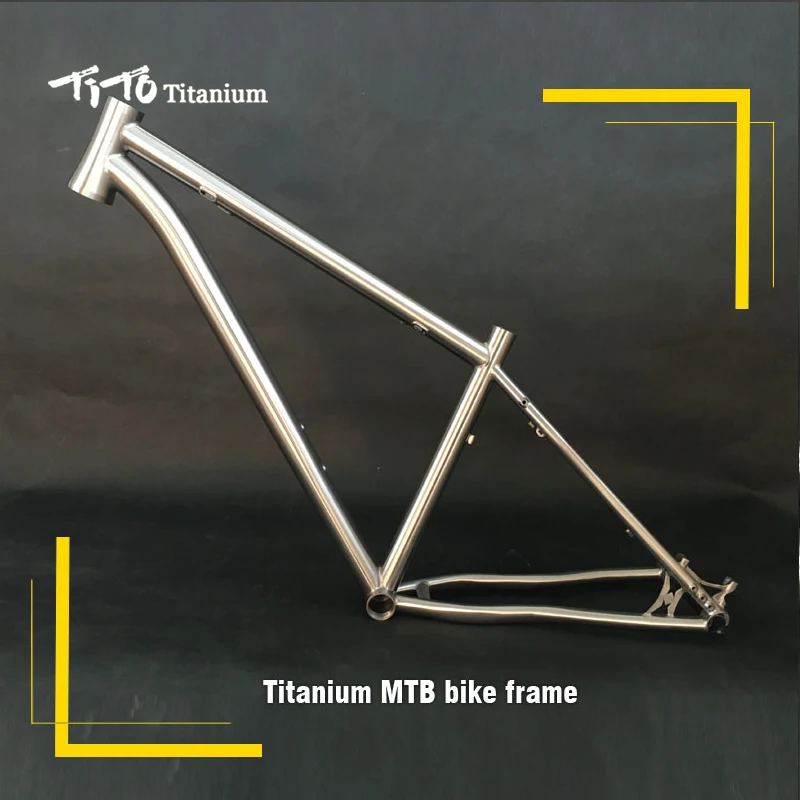 Бесплатная доставка! Тито титановая горная велосипедная рама 26 27 5 29 Внутренний