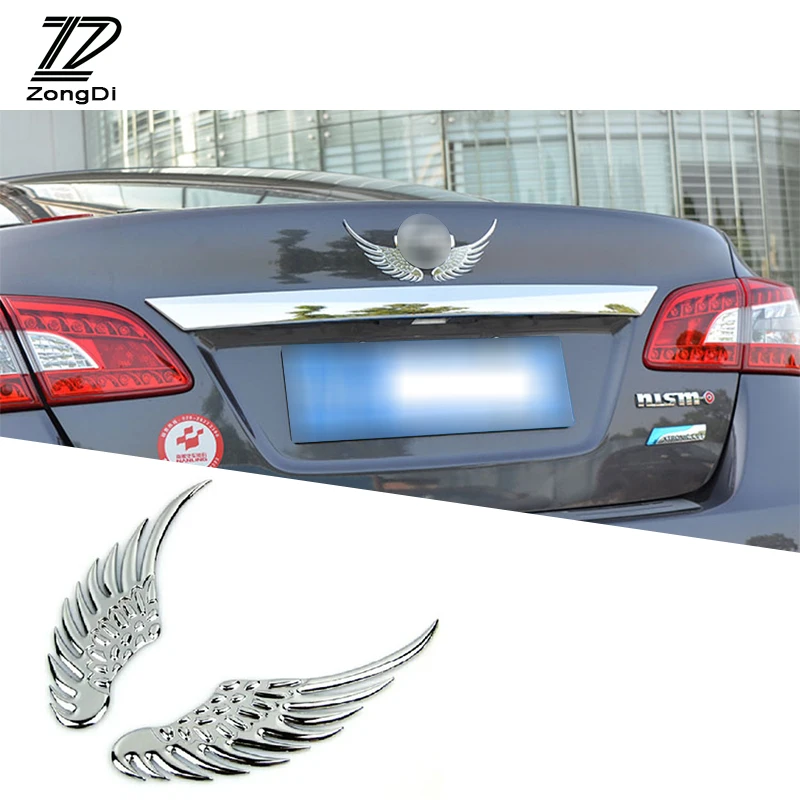 ZD 2 шт./компл. стайлинга автомобилей толстовка с капюшоном надписью Angel и принтом