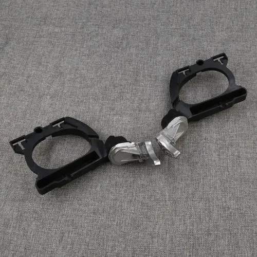 1 пара черных крепежных кронштейнов с зеркальной основой для Honda Glodwing GL1800 2001