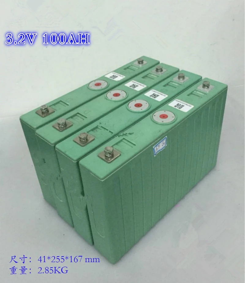 Lifepo4 3 2 v 100ah lifepo4 ячейка большой емкости 100Ah 5C максимальный разряд diy для солнечных