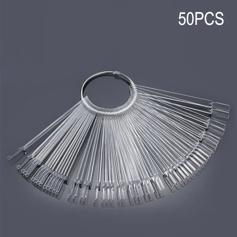 50 шт. наконечники для дизайна ногтей полировочные гелевые инструменты