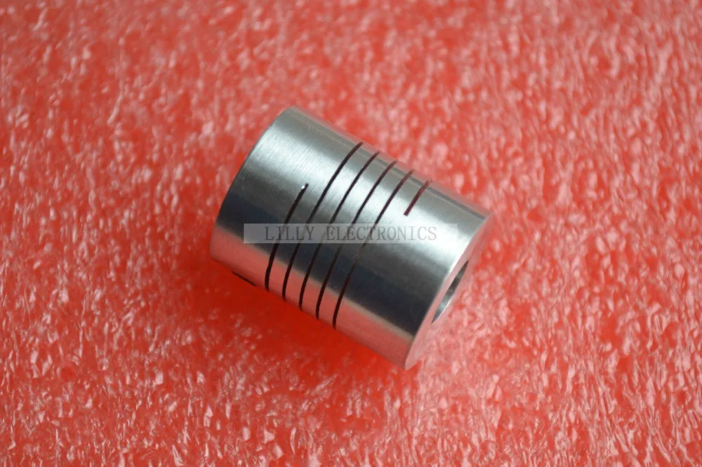 

D18L25 5*6.35mm RB CNC Motor Jaw Shaft Coupler 5mm to 6.35mm