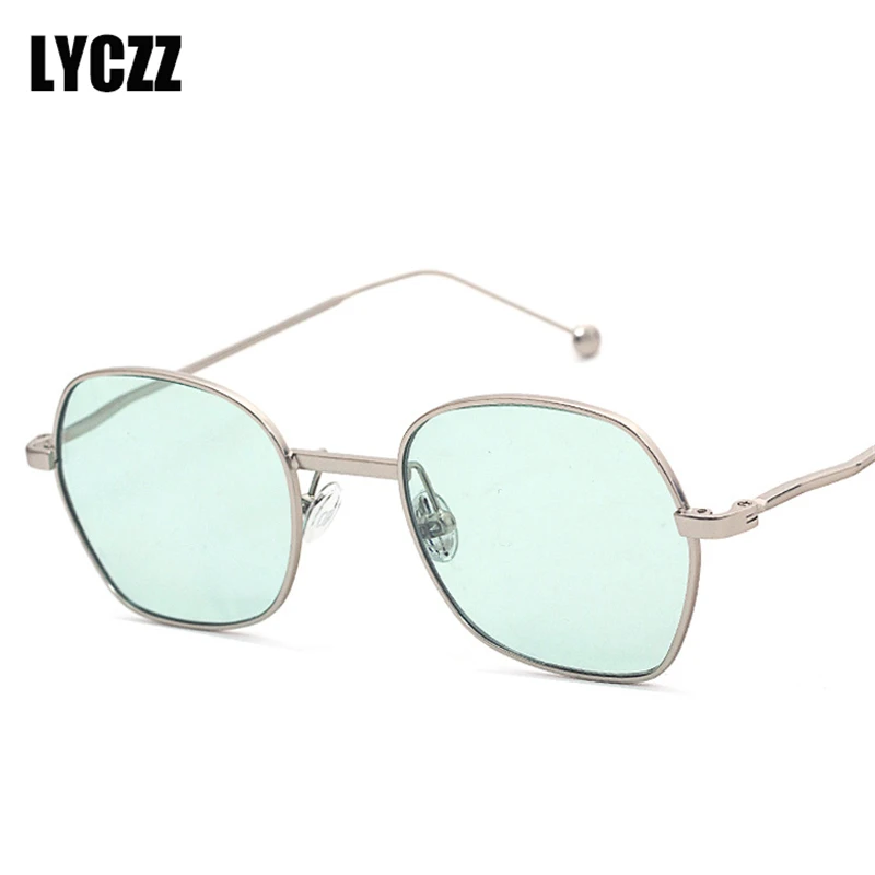 LYCZZ 2019 New Exquisite Square Glasses Students Fashion Trend Alloy Sunglasses Unisex Myopia Spectacle Prescription eyewears |