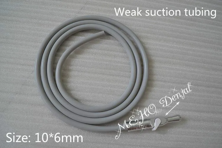 

2pcs 10*6mm Saliva Strong/Weak Ejector Evacuation Valve Suction Tube Adapters Tips Dental Oral materials tubing pipe
