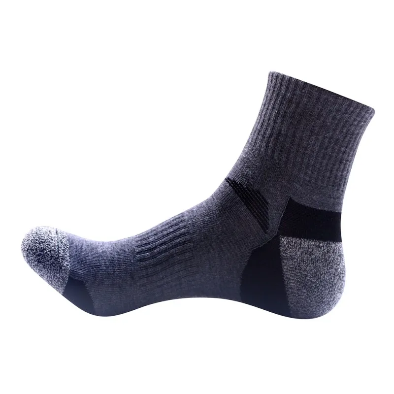 Men Outdoor Quick Drying Sports SocksHiking Camping Cycling Socks Half Thick Sport Running |