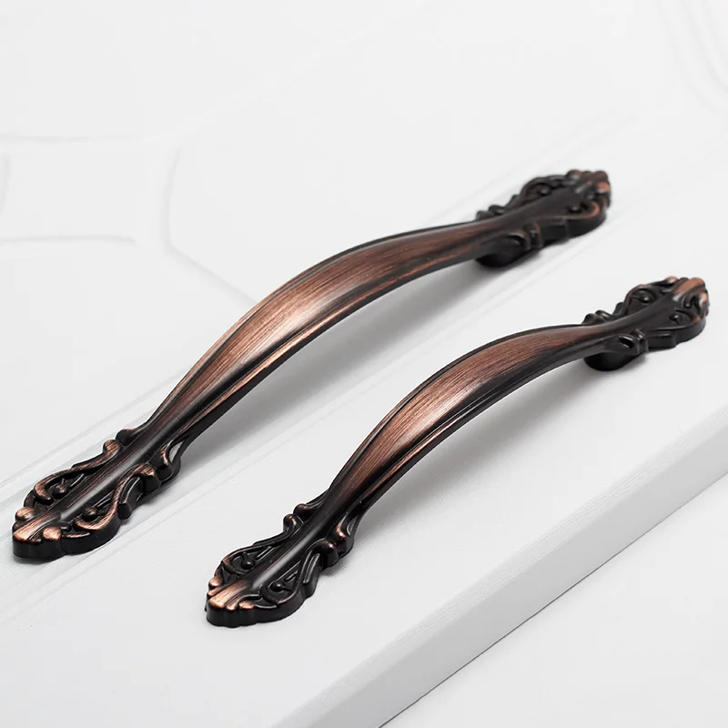 Дверные ручки из алюминиевого сплава для шкафа 64 мм 96 128 мм|Ручки шкафа| |