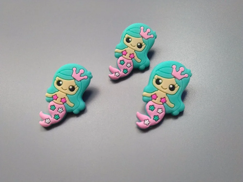 

Boutique 30pcs Fashion Cute Mermaid Hairpins Solid Kawaii Fairy Hair Clips Princess Headwear Hair Accessories