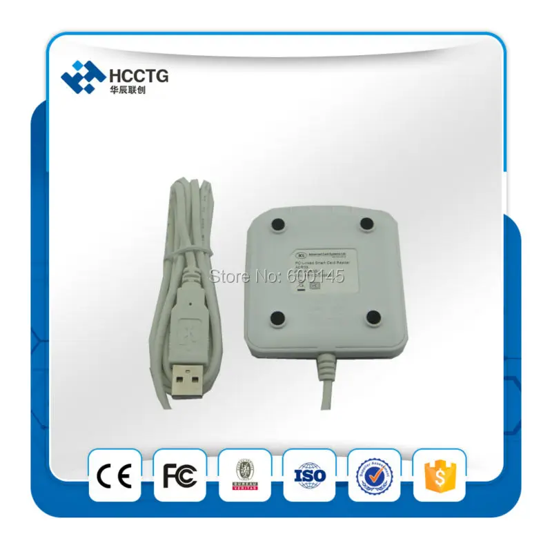 

Compliant with ISO 7816 and CCID , supports Contact IC chip card and USB interface + 2 pcs SLE5542blank cards