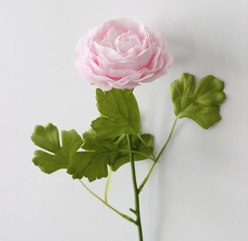 10 шт./лот новинка 2017 искусственный цветок букет ручная работа травяный пион