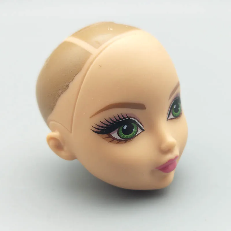 1 шт., мягкая кукла с макияжем, голова для куклы Monster High, голова BJD, кукла для отработки нанесения макияжа, Голова монстра 1/6, аксессуары для кукол