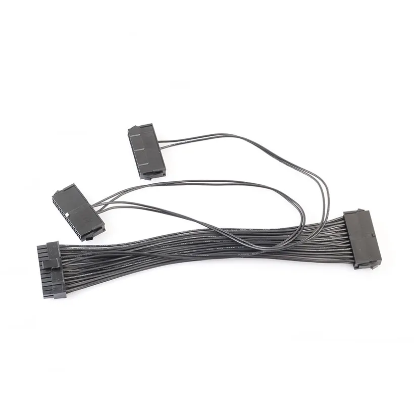 Продвинутый 2018 компьютерные аксессуары новый 3 порта PSU 24 Pin ATX источник питания 20 +
