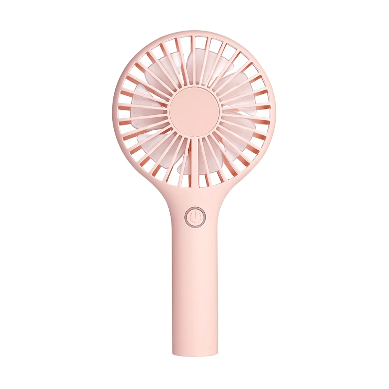 Pink no Display Портативный мини USB вентилятор кондиционер вентилятор перезаряжаемый дисплей экран стол ручной вентилятор мечты для дома и офиса на открытом воздухе - Цвет: Pink no Display