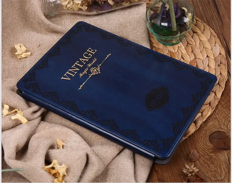 Роскошный Ретро Чехол книжка из искусственной кожи для apple ipad mini 1 2 3 4 Магнитный