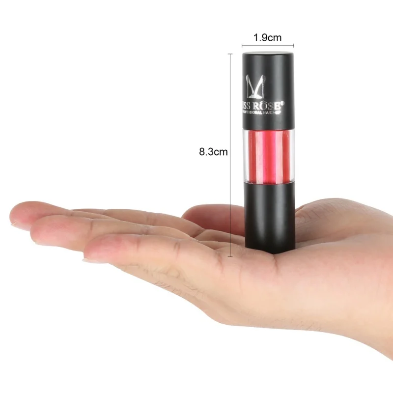MISS ROSE брендовые долговечные блестящие пигменты для губ Матовая жидкая губная