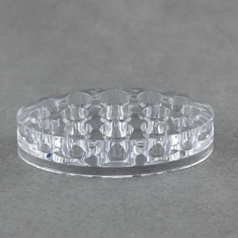 Акриловая овальная пигментная стойка Перманентный макияж чашка для пигмента