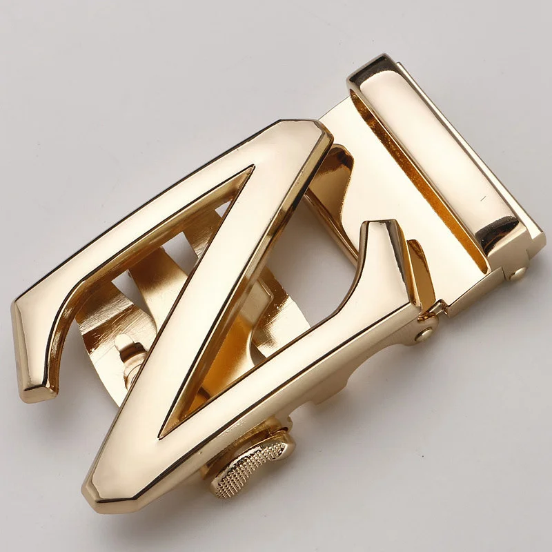 402 gold Мужские автоматические пряжки головы много стилей для справки роскошный бренд дизайнерская Автоматическая пряжка высокого качества пряжки "сделай сам" 3,5 см ремешок - Цвет: 402 gold