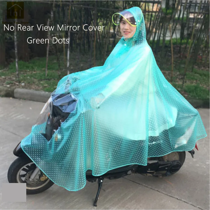 Style P Длинный плащ с капюшоном женский водонепроницаемый дождевик мотоцикл прозрачный Дождевой Плащ Капа де чува мото Дождевик Пончо Велосипед QKR234 - Цвет: Style P