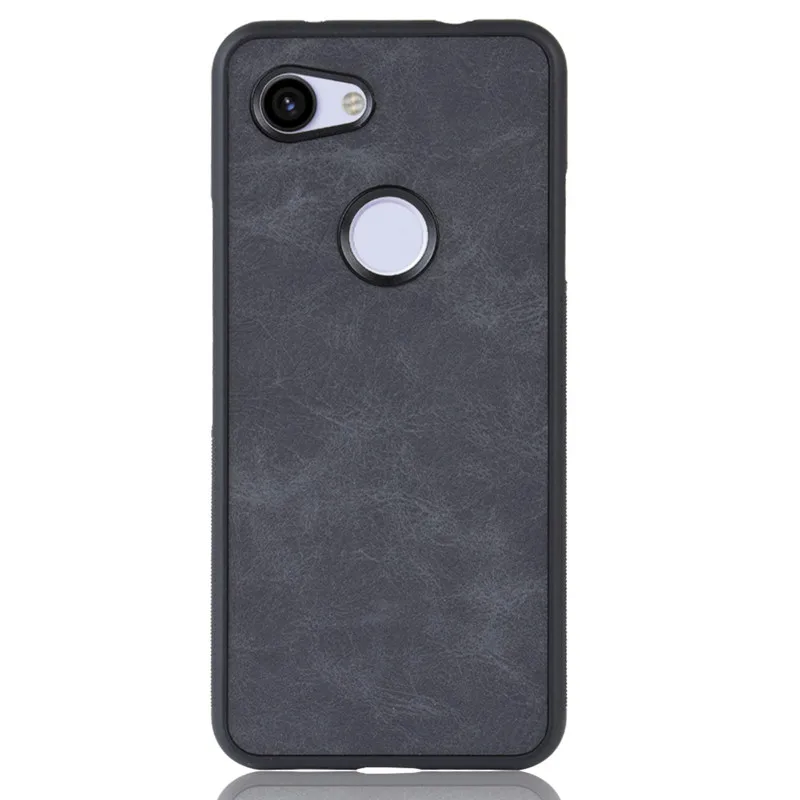 For Google Pixel 3a / XL Luxury PU Skin Hard shockproof Back Cover Pixel3a 3 a 3aXL Phone Cases |