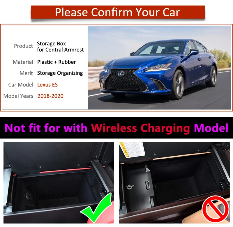 Подлокотник ящик для хранения для LEXUS ES средства ES200 ES250 ES300h ES350 200 250 300h 350