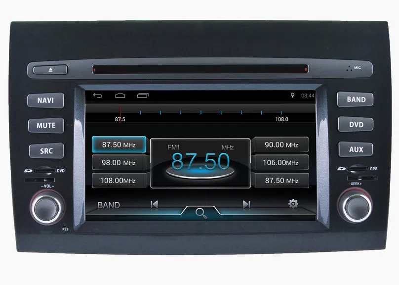 Автомобильный DVD плеер на Android 8 0 для Fiat Bravo 2007 2012 с GPS навигацией радио Bluetooth USB SD