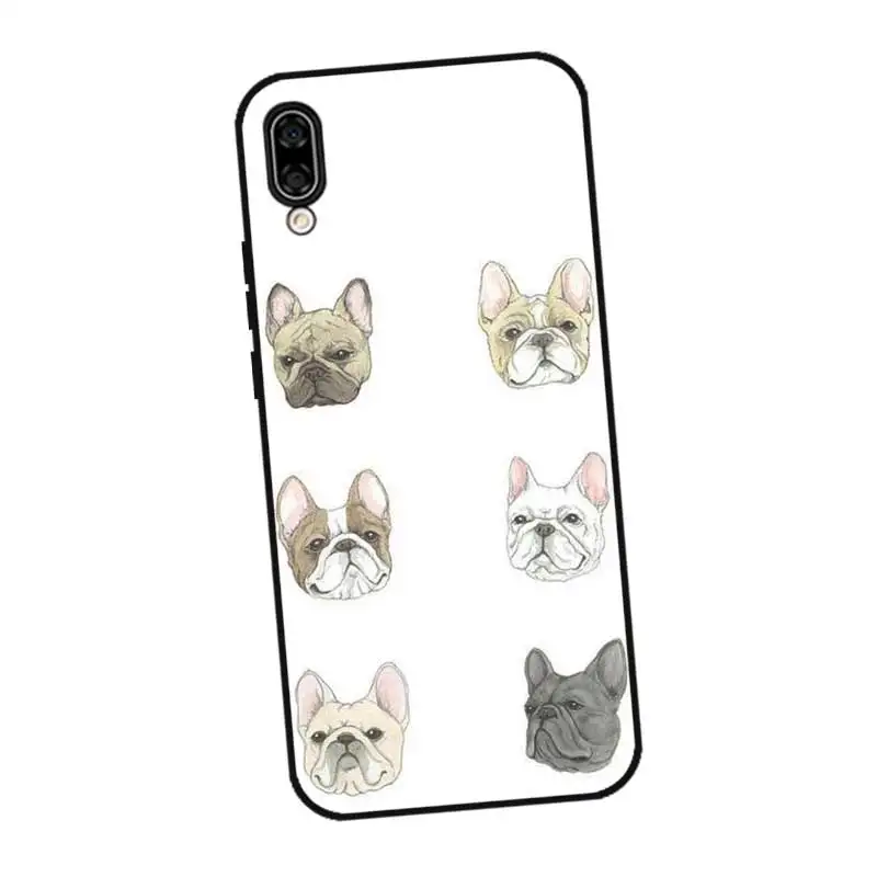 N384 Shar Pei Black Silicone Case Cover For Huawei Honor 6A 6C 6X 7C 7X 8 Lite Pro |