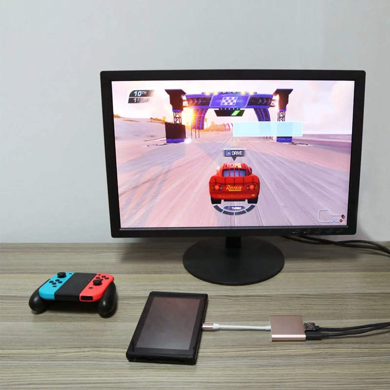 Многопортовый адаптер type C на 4K HDMI USB 3,0 кабель для зарядки адаптер USB-C 3,1 конвертер для Macbook samsung Android