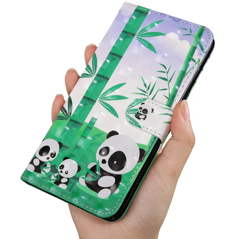 

Wekays For Lenovo S60 Cartoon Panda 3D Leather Fundas Case For Coque Lenovo S60 S 60 S60a S60W S60T Cover Case sFor Lenovo S60-a