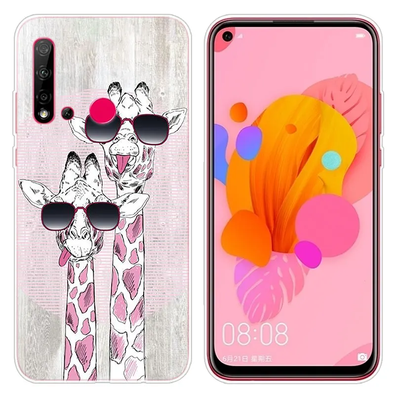 Силиконовый чехол для Huawei P30 20 Pro 10 P9 P8 Lite 2017 P Smart Z Plus 2019 NOVA 5i 5 | Мобильные телефоны и