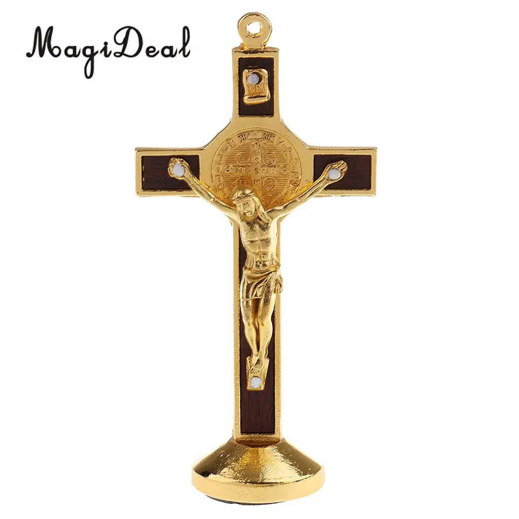 Статуэтка из сплава с распятием иисуса христа крестовая статуэтка идеальный
